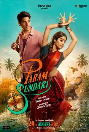 Param Sundari 2025 Hindi HD Poster Download - filmyfly