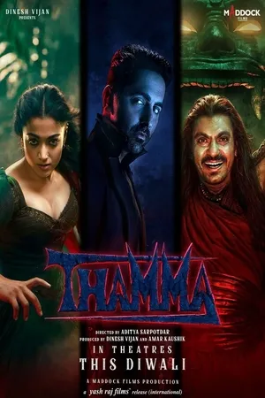 Thamma 2025 Hindi HD Poster Download - filmyfly