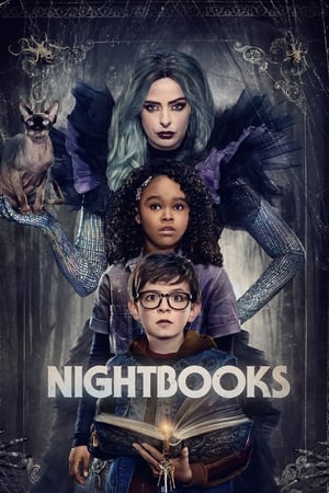 Nightbooks (2021) Hindi Dual Audio 400MB HD Poster Download - filmyfly
