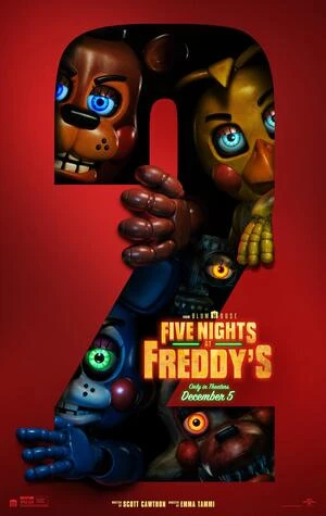 Five Nights at Freddy's 2 2025 Hindi Dual Audio WEB-EDL HD Poster Download - filmyfly
