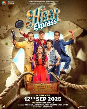 Heer Express 2025 Hindi Audio HD Poster Download - filmyfly